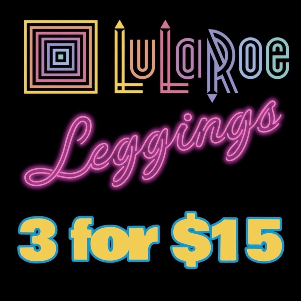 ‼️3/$15‼️All LULA ROE‎ Leggings